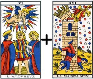 amoureux tarot combinaison|Les Combinaisons au Tarot : lAmoureux